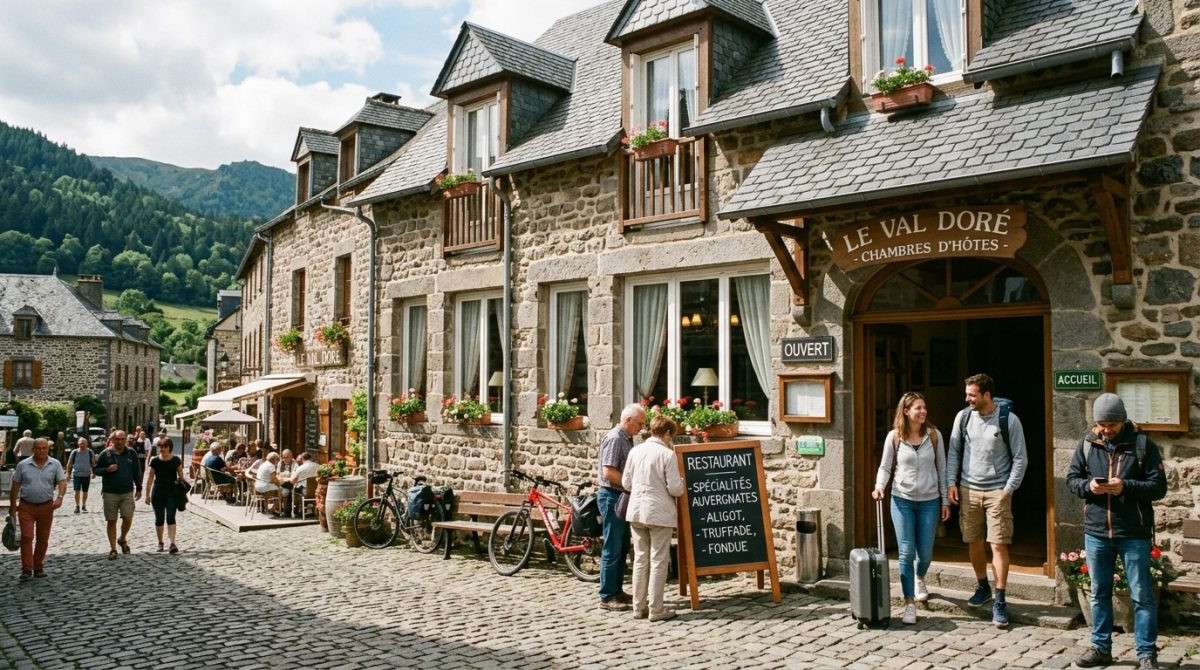 Vente murs et FDC gite sans restauration Mont Doré