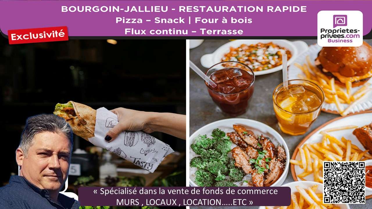 Cession FDC street food à Saint Fons centre