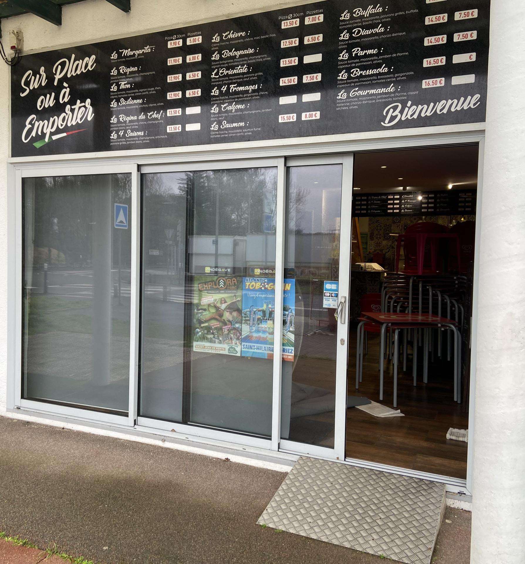 AV fonds de commerce pizzeria à St Hilaire de Riez