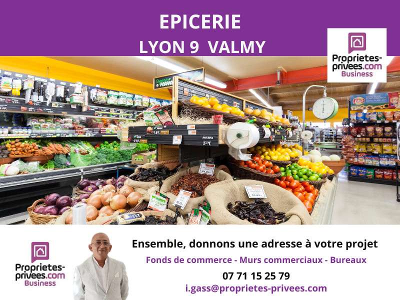 Vente FDC épicerie métro Valmy 69009 Lyon