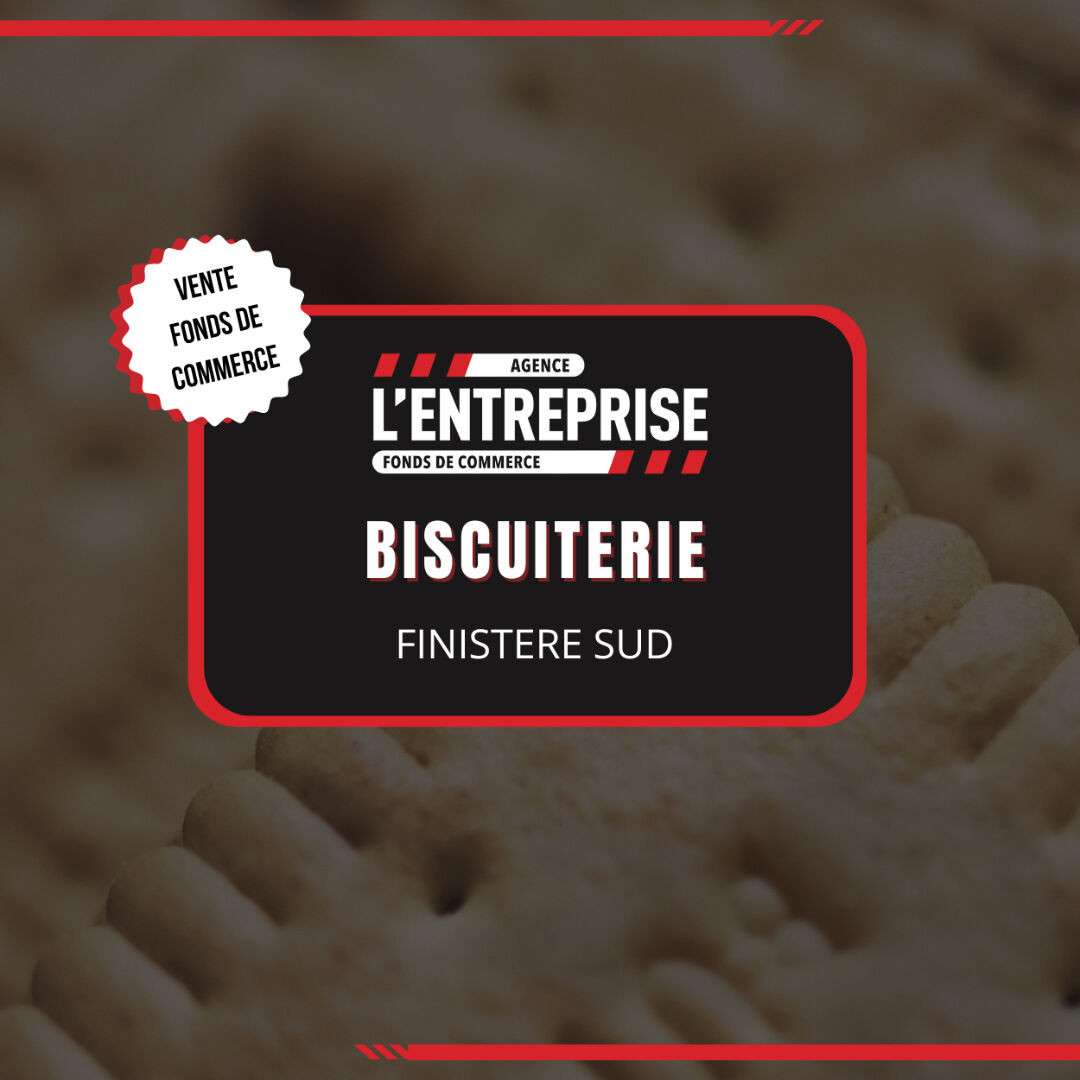 À vendre Biscuiterie artisanale en Finistère Sud