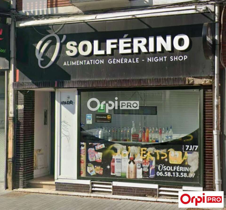 Vente local commercial de 65m² à Lille (59800)