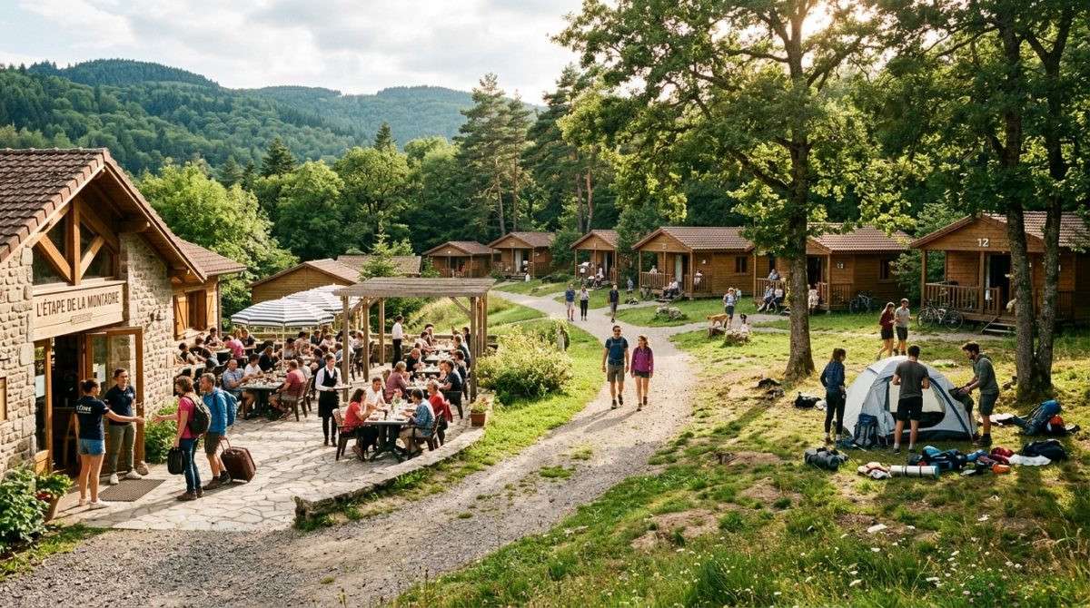 Vente hôtel restaurant camping proche de Thiers