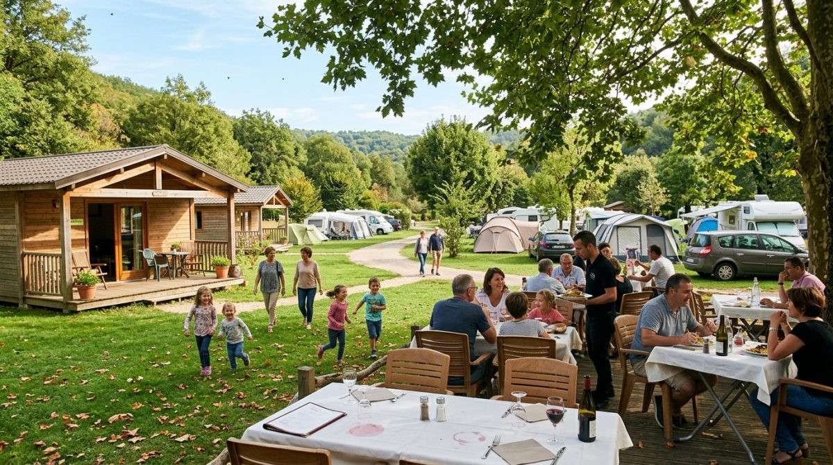Cède murs et fonds hôtel restaurant camping Thiers