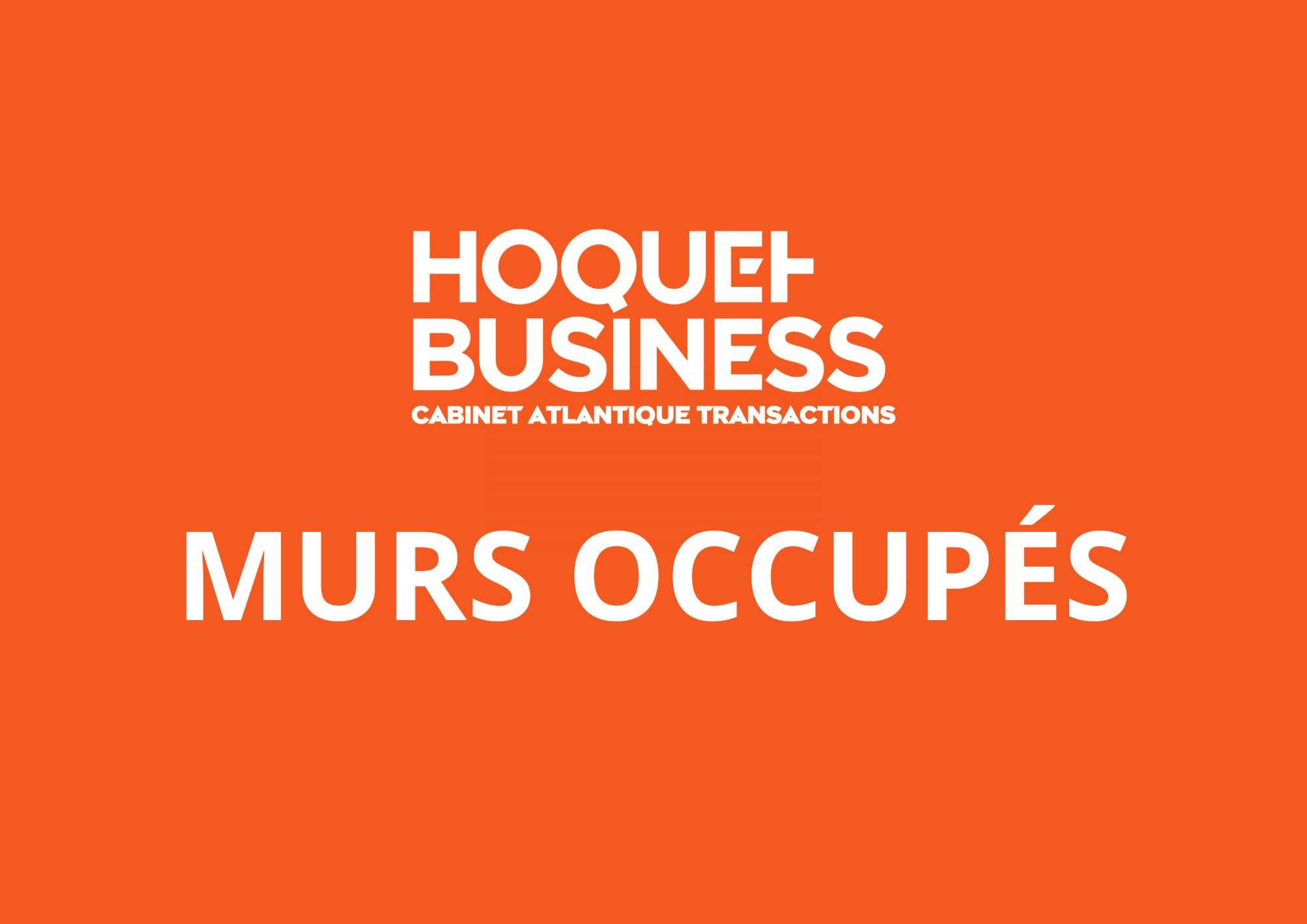 A vendre local commercial occupé