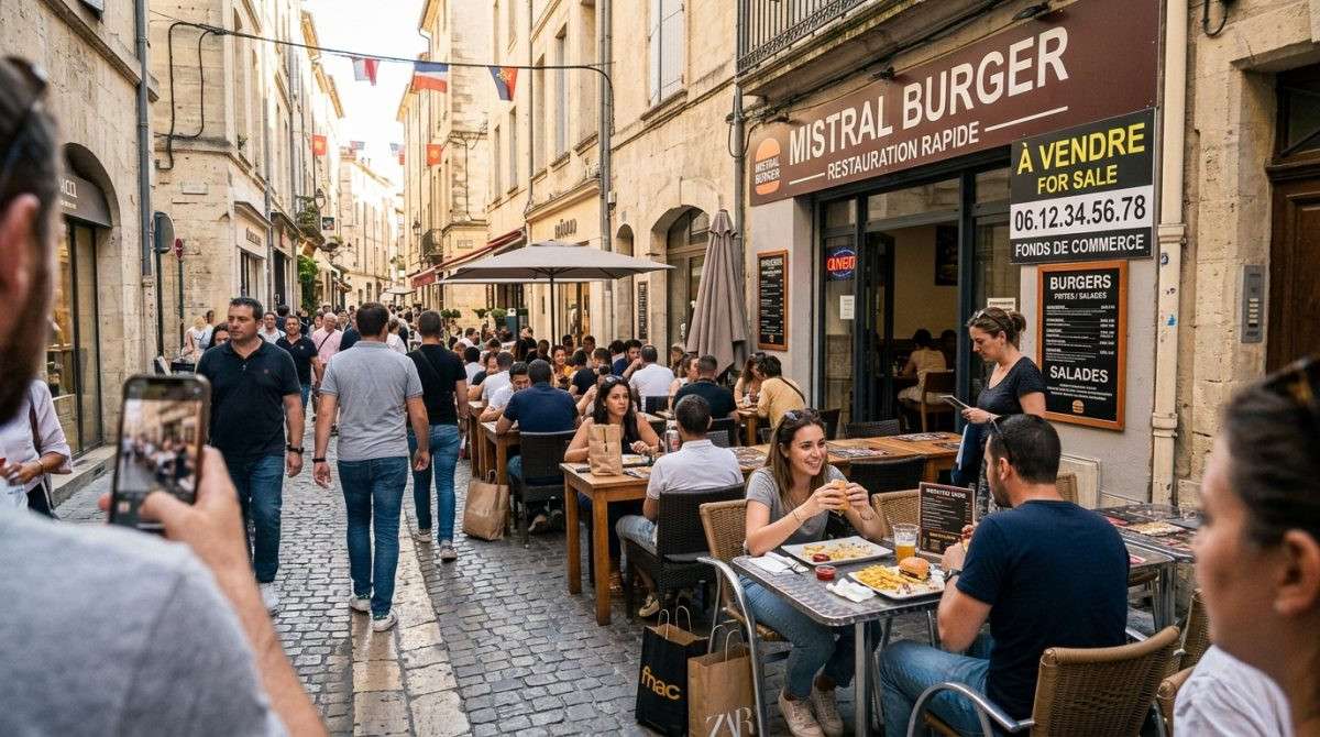 A vendre restauration rapide à Montpellier centre