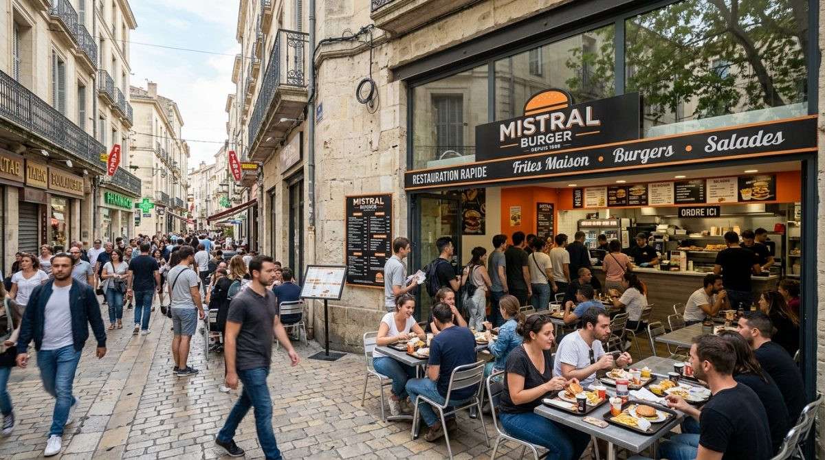 Vente restauration rapide empl n°1 à Montpellier