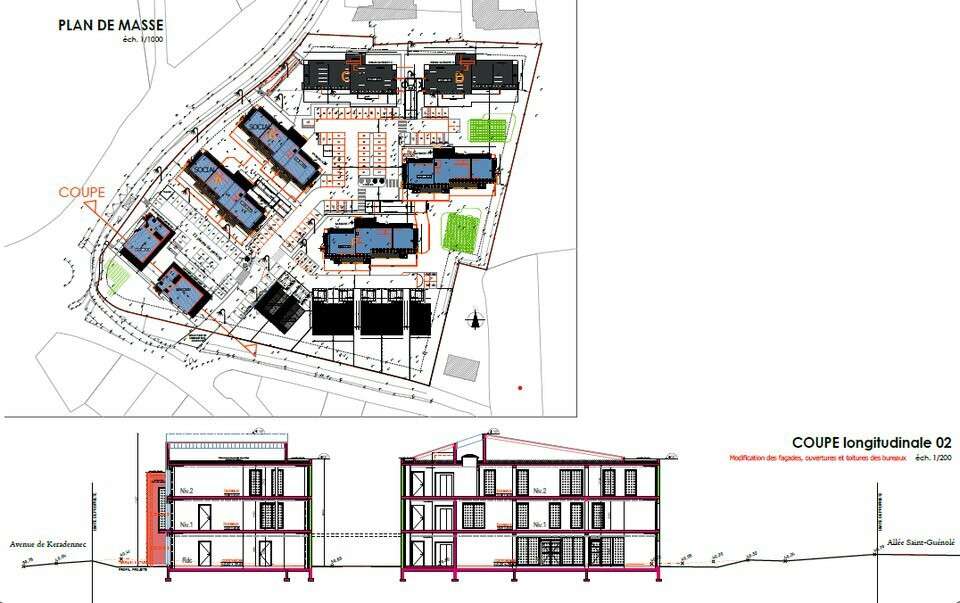 Vente ensemble immobilier neuf à Quimper