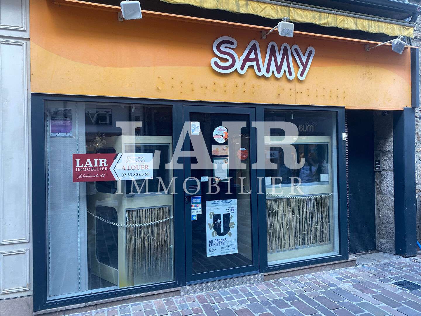AV local commercial 23m² + réserve Alençon centre