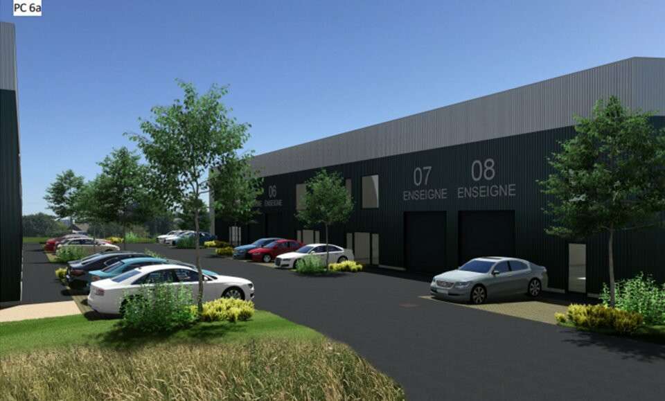 Local d'activité neuf 228m² à vendre à Étrelles