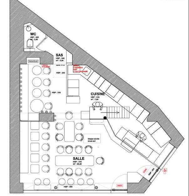 Vente restaurant Lic IV 75010 Canal Saint Martin
