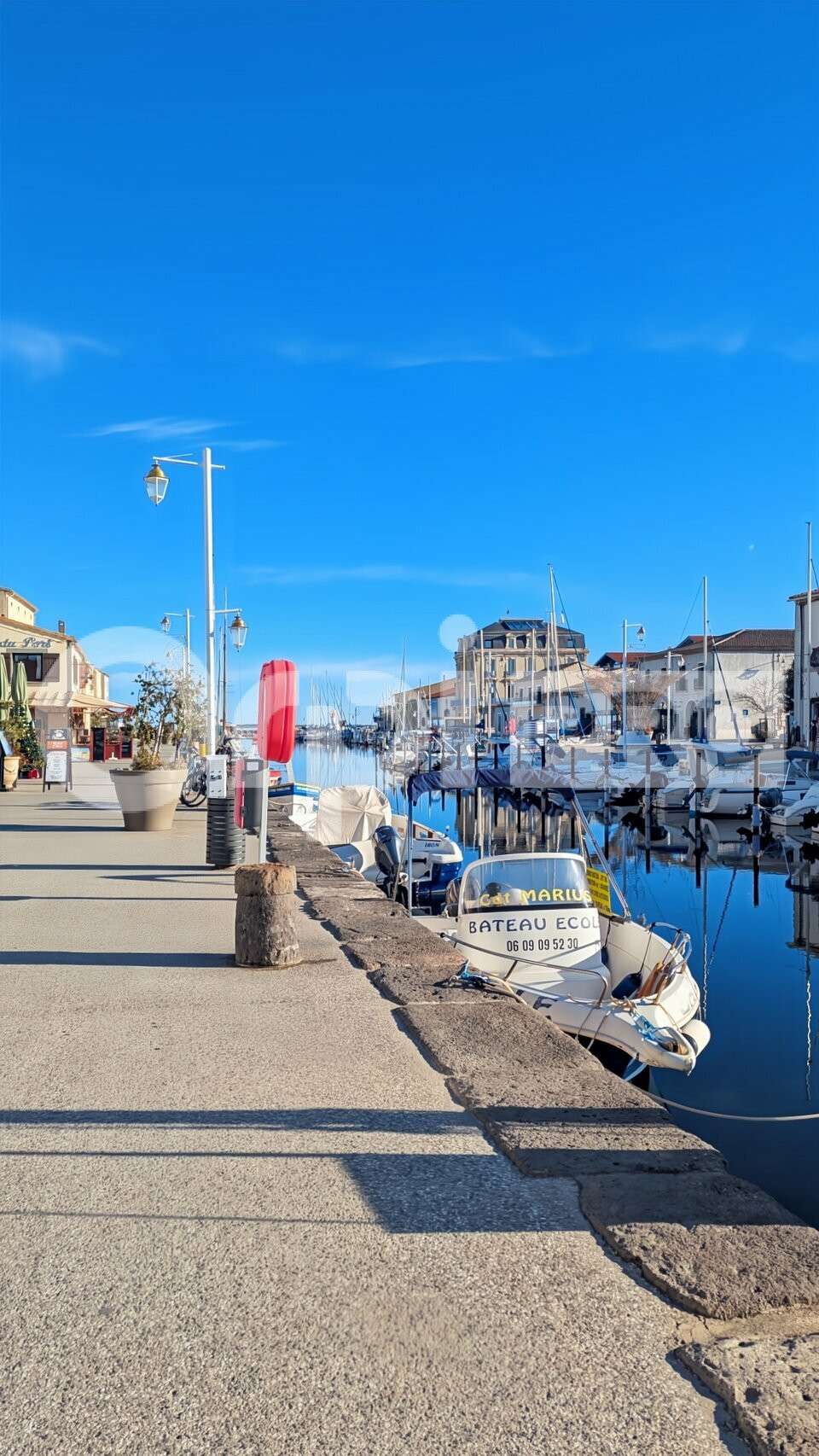 AV grande maison 3 faces 180m² vue port Marseillan