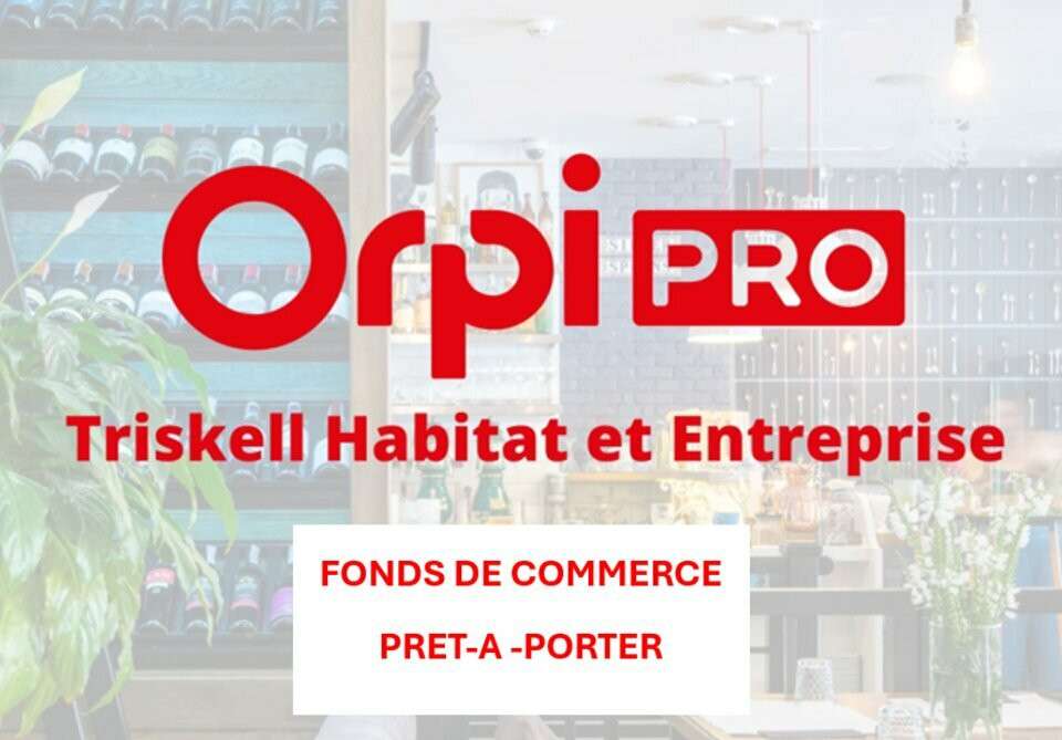 A vendre FDC Prêt-à-porter en centre Saint Brieuc