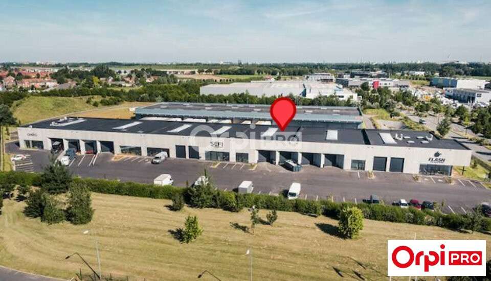 Entrepôt 470m² à louer à Sainghin-en-Mélantois