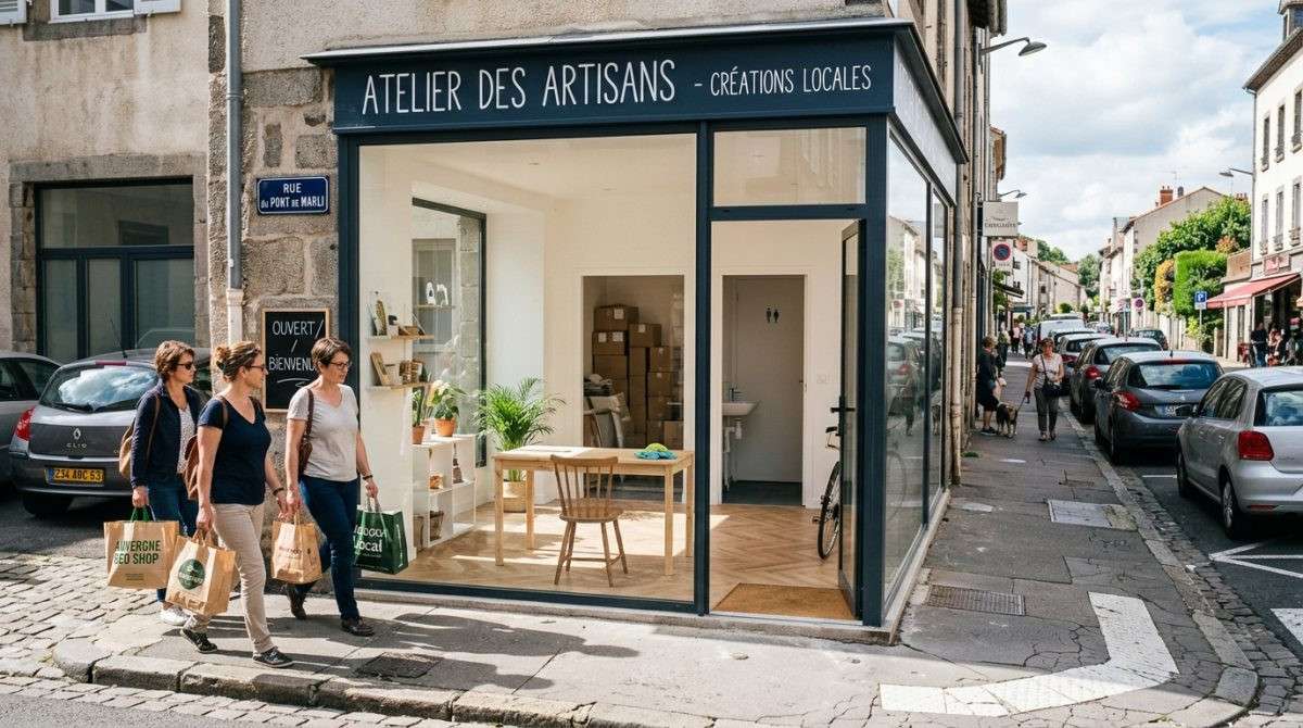 A louer local commercial rénové 25m² à Chamalières