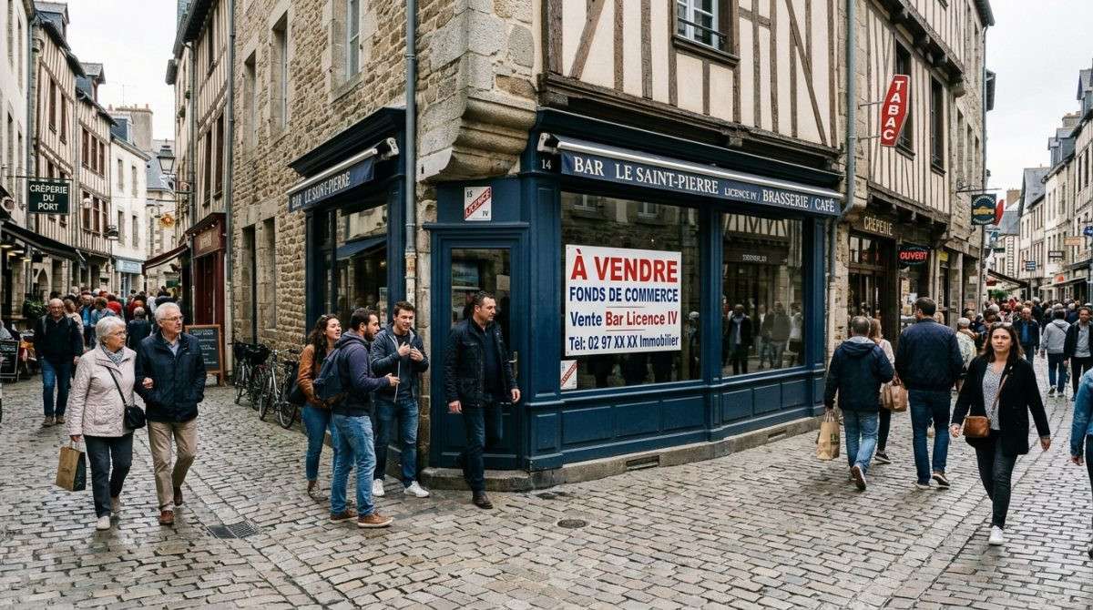 Vente licence IV sur emplacement n°1 en Morbihan