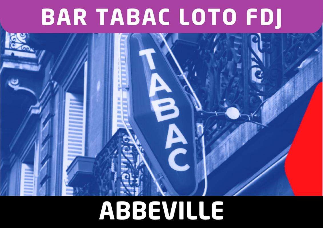 Vente bar tabac loto FDJ avec logement à Abbeville