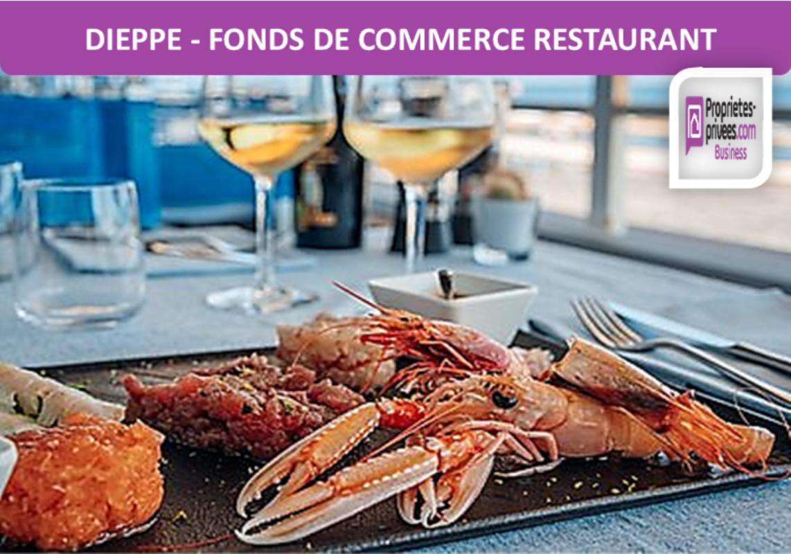 Vente FDC restaurant 30 couverts à Dieppe vue mer