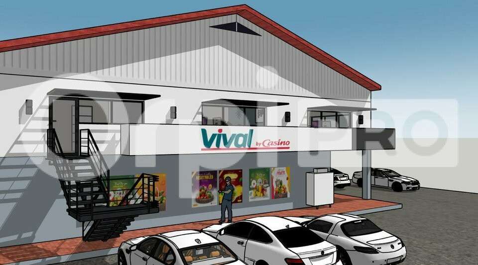 A louer 160m² de bureaux en R+1 au Raizet
