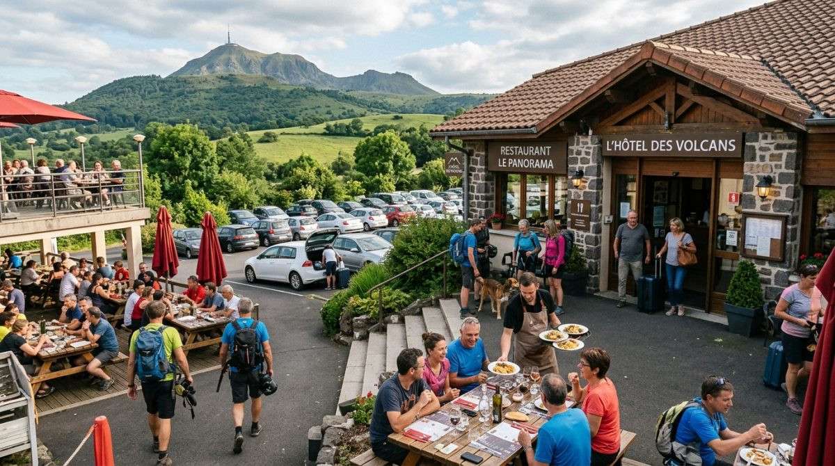 Vente ensemble hôtel 2 ** + restaurant Clermont Fd