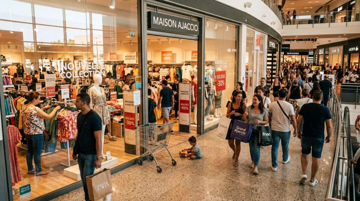 A céder bail 300m² centre commercial Ajaccio