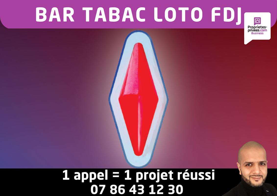 Vente bar tabac loto FDJ PMU à Abbeville 80100