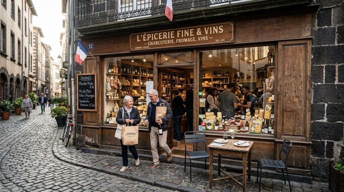 AV épicerie caviste centre historique Clermont Fd