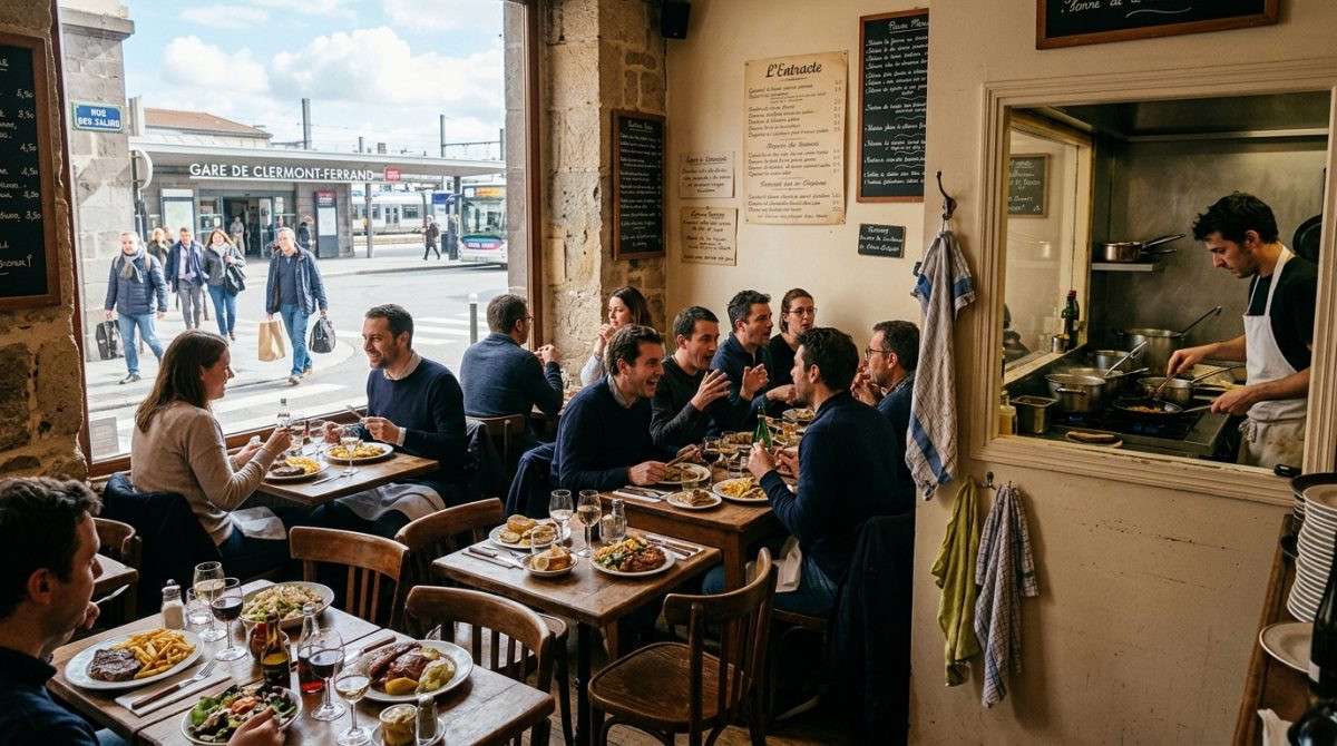 Vente restaurant 18 pl proche gare Clermont Fd