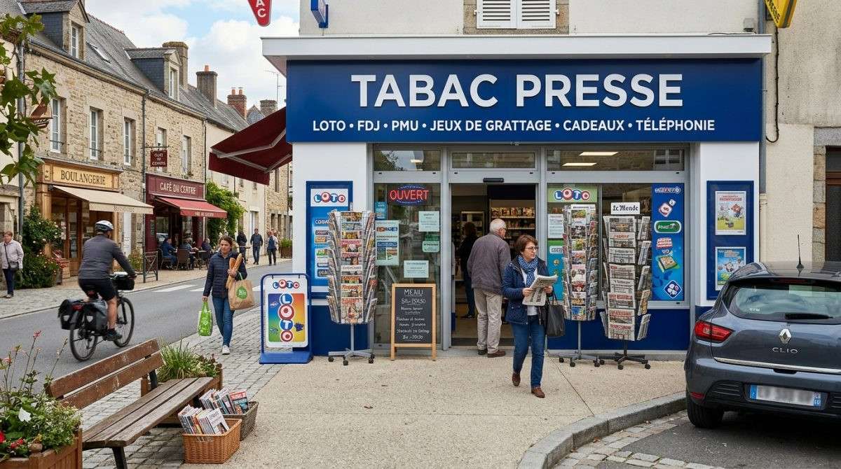 A vendre tabac presse loto FDJ sur Commentry