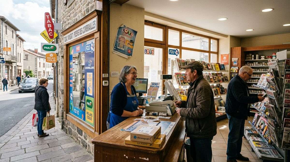A vendre tabac presse PMU FDJ en Combrailles