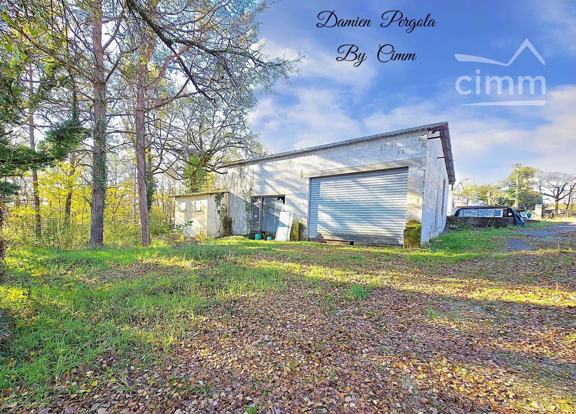 Vente hangar 144m² Auriac-du-Périgord prox Lascaux