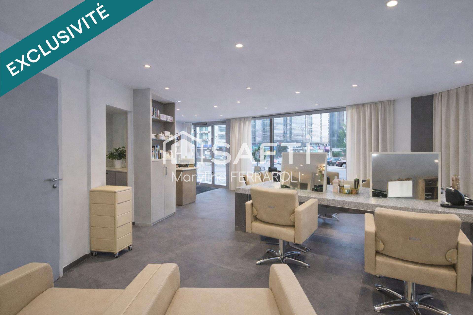 Vente salon de coiffure 64m² Strasbourg esplanade