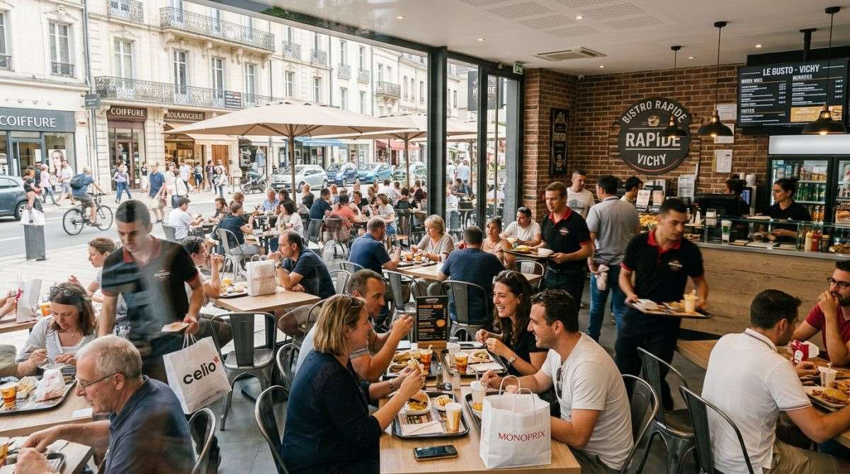 A vendre restauration rapide à Vichy centre