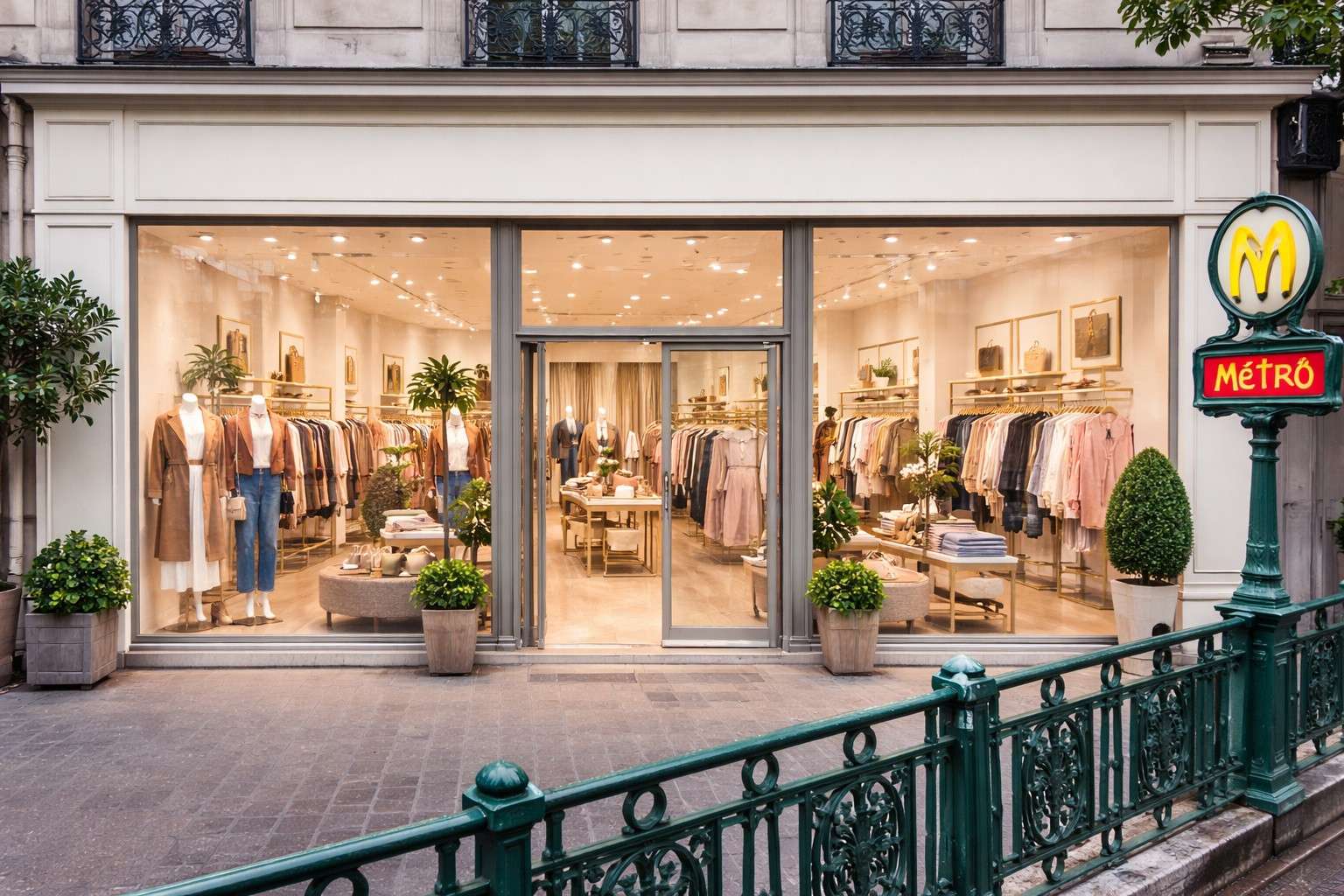 AV FDC Textile Bazar TOP emplacement 75010 Paris