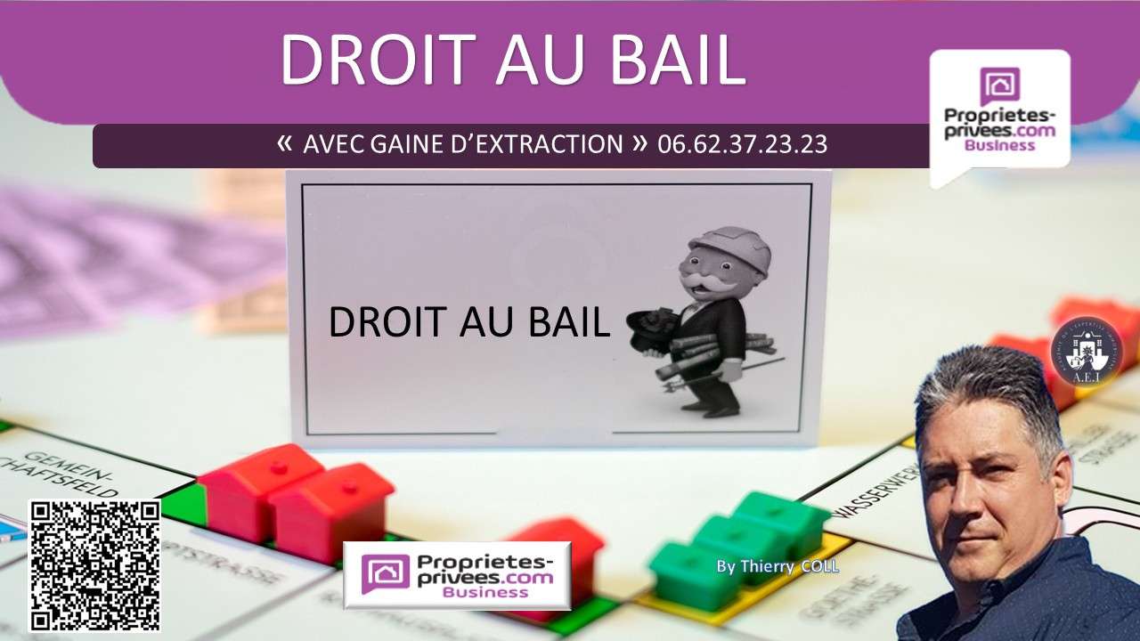 Cession de bail local de 96m² à Rillieux la Pape