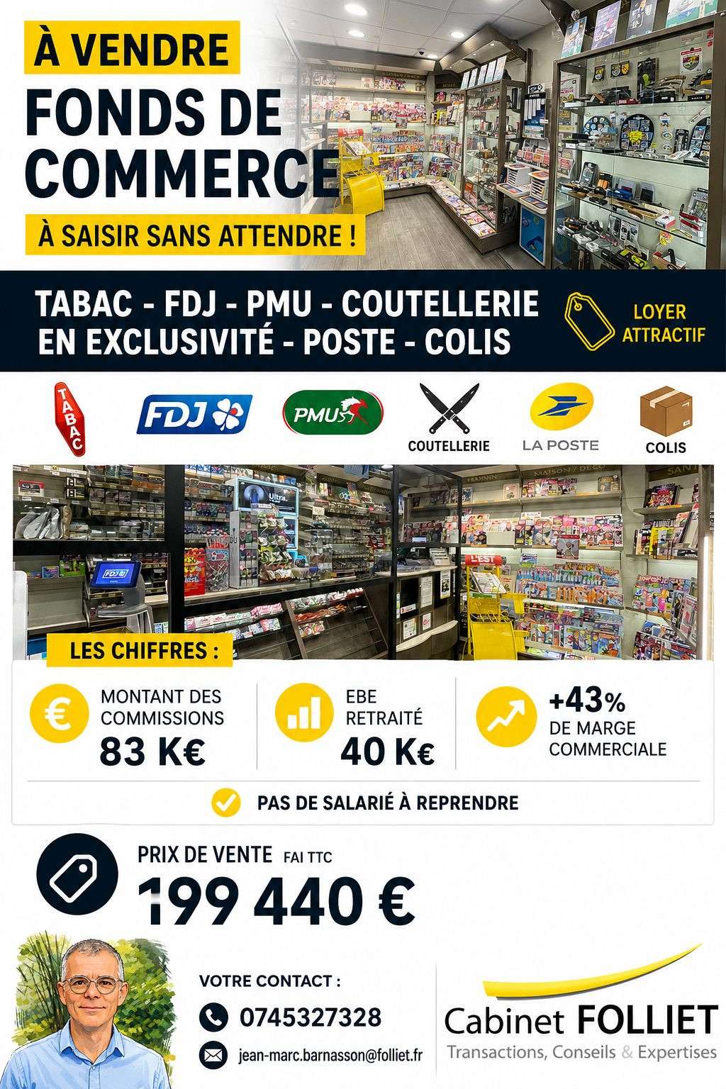 Cède FDC tabac presse jeux à Nancy empl strat