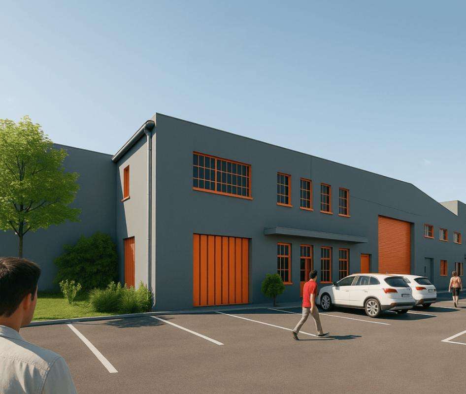 Vente murs de stockage & bureaux 159m² à Orange