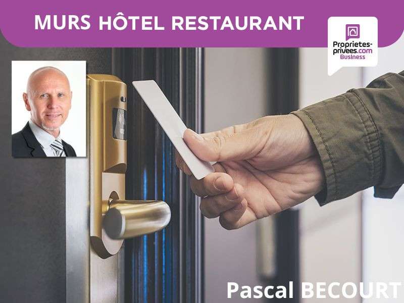 AV murs d'hôtel restaurant 1200m² proche d'Avignon
