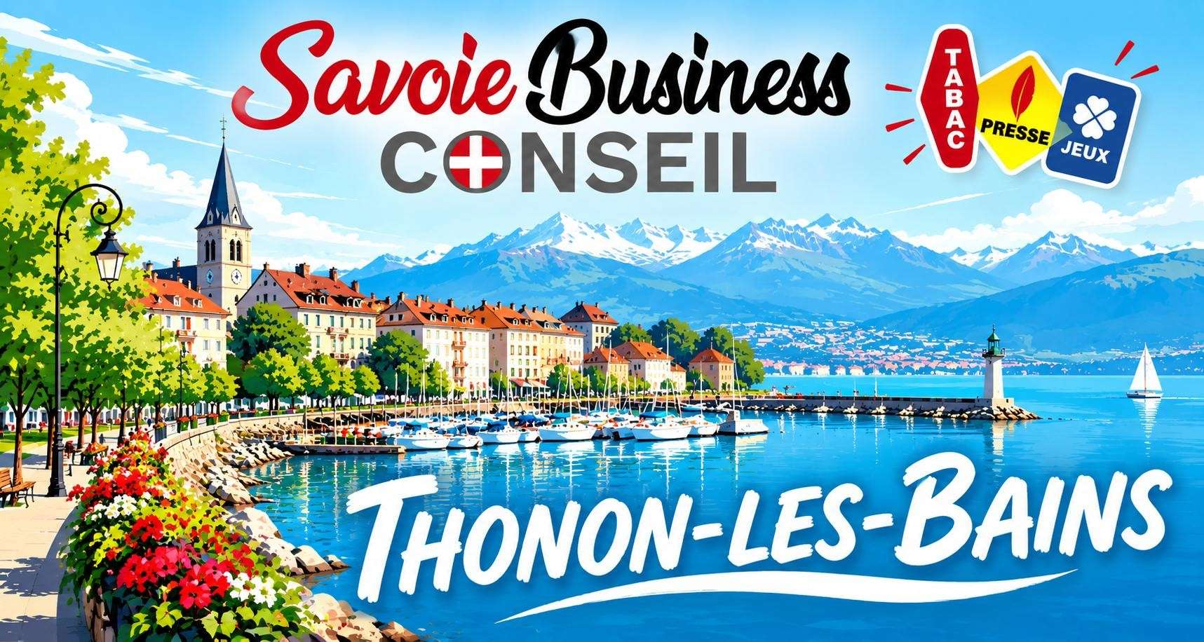 Vente tabac presse 1 employé Lac Léman