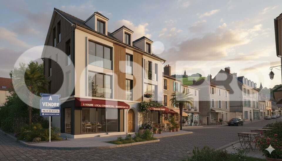 AV bâtiment mixte 284m² sur 769m² Villiers/Orge