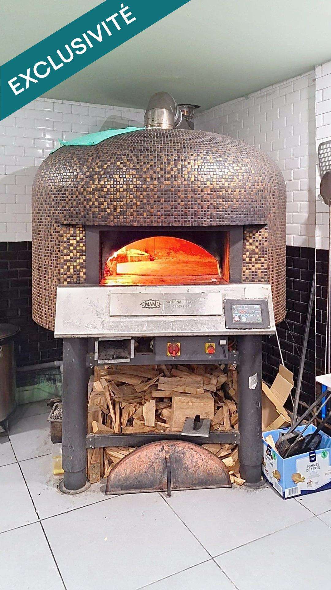 AV FDC pizzeria excellente rentabilité à Fontenay