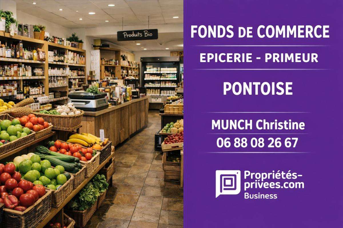 Vente épicerie primeur au centre de Pontoise