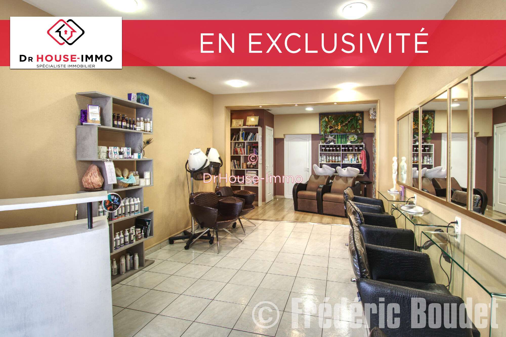 Salon de coiffure à vendre à Périgueux prox centre