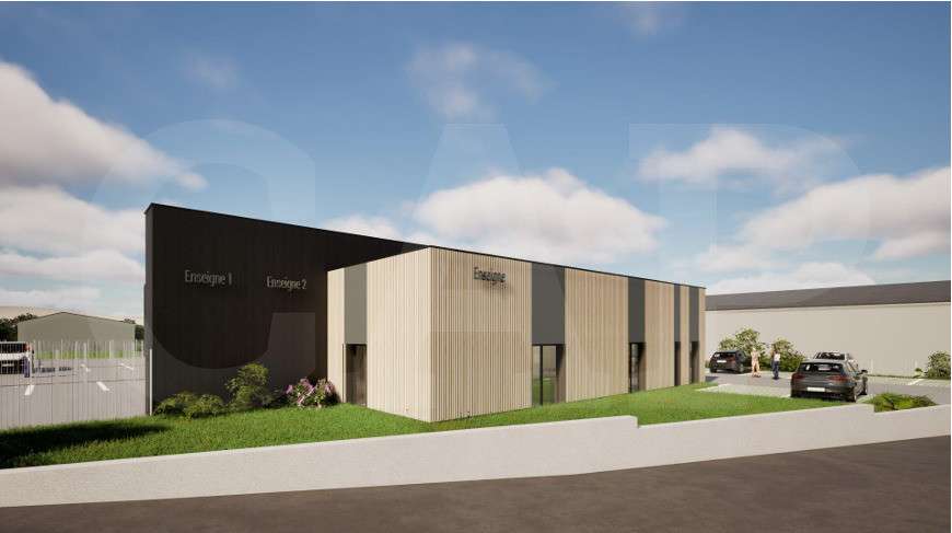 A vendre local d’activité 301m² en ZI Sud St Malo