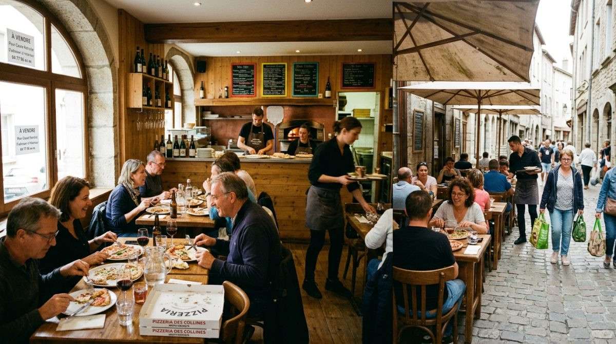 Vente restaurant pizzeria clé en main à Montbrison