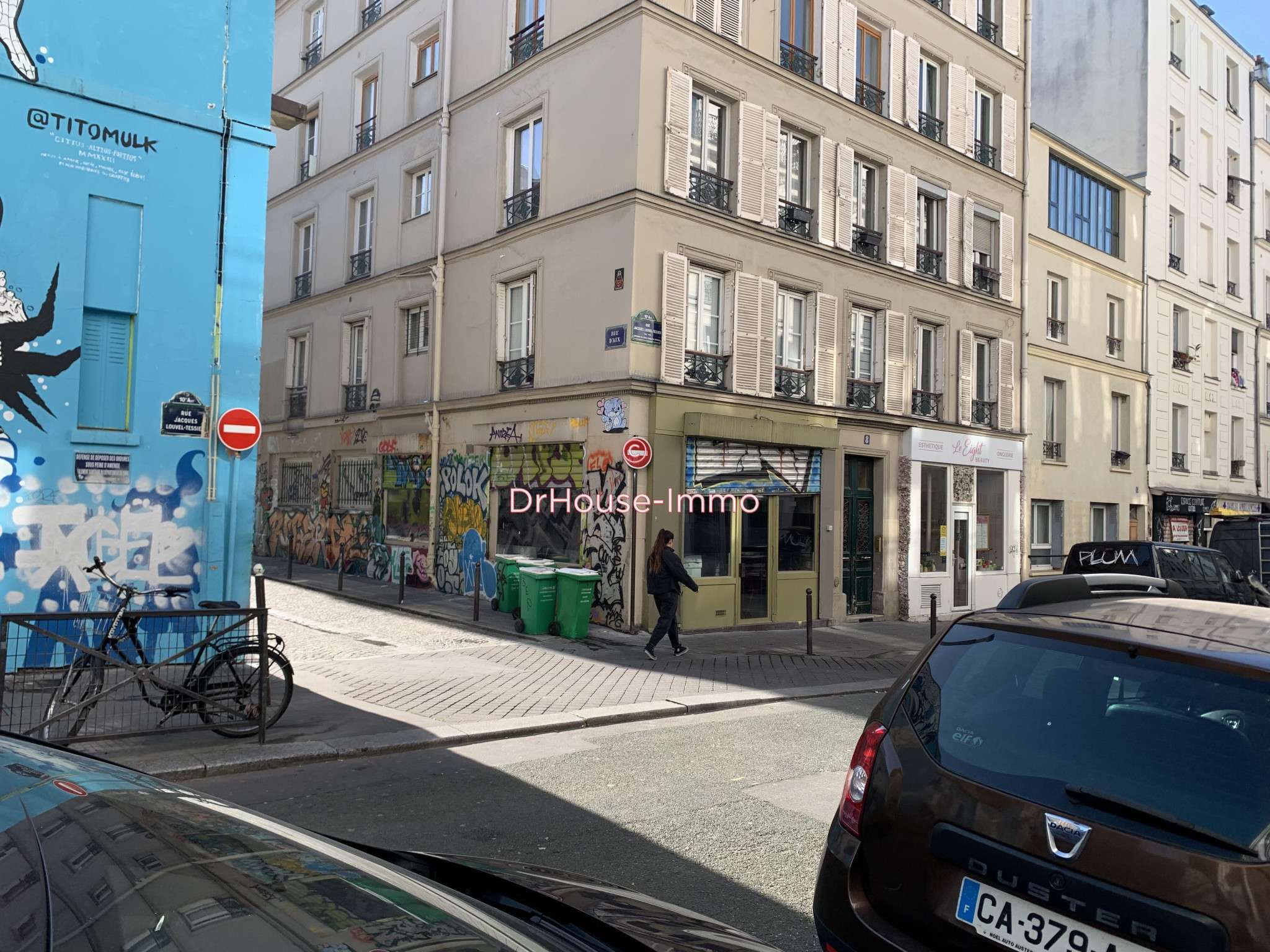 Vente local commercial 32m²à Paris X proche canal
