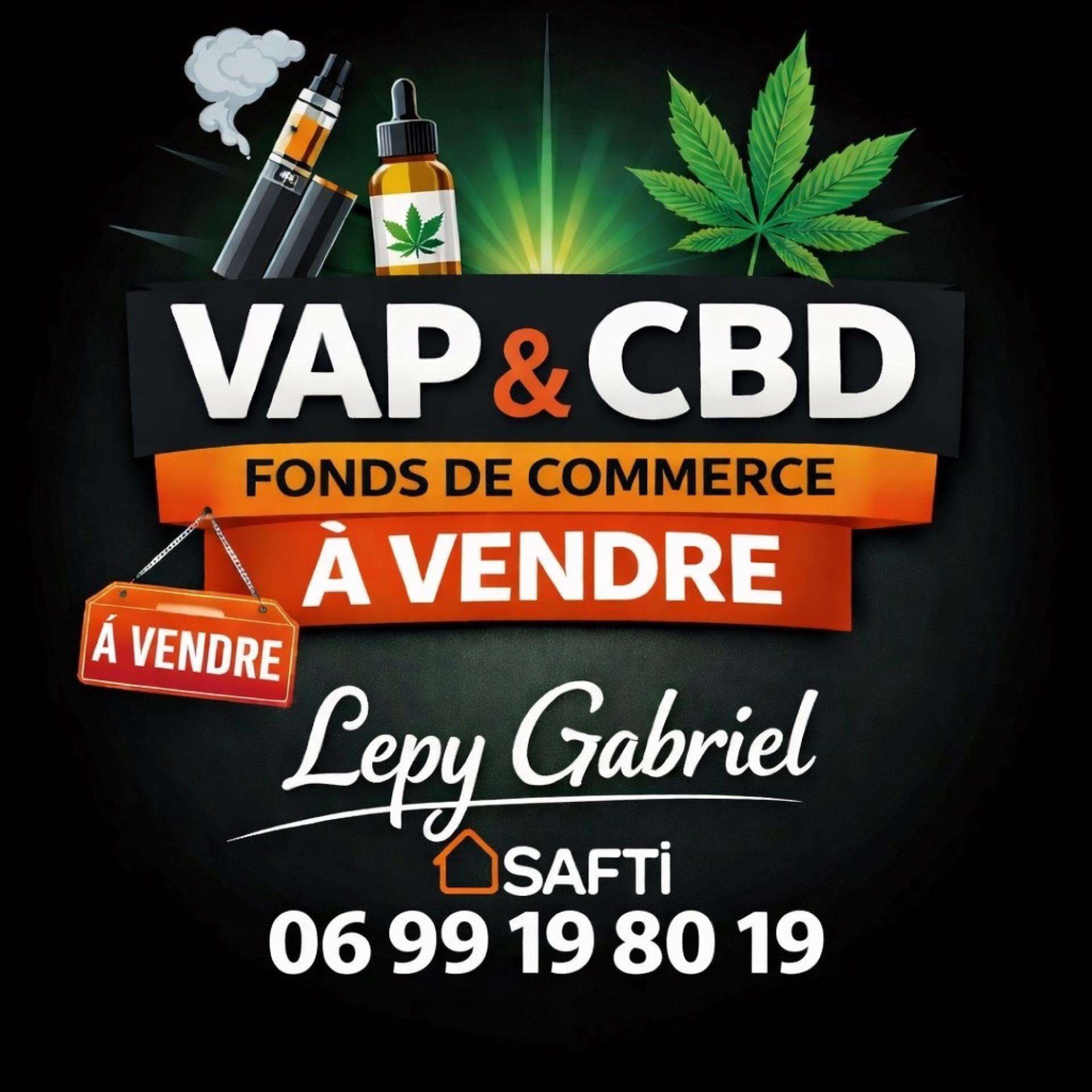 FDC Bar à vape / CBD à vendre Livarot-Pays-D'Auge