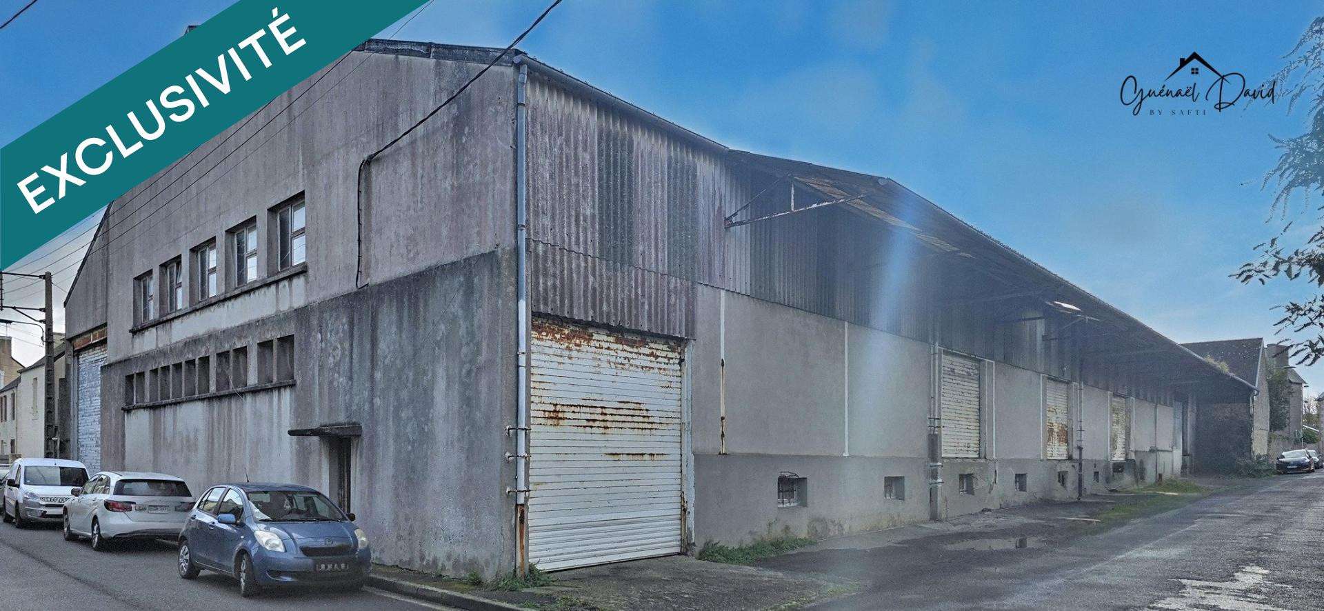 Grand entrepôt polyvalent 1600m² à St-Pol-de-Léon