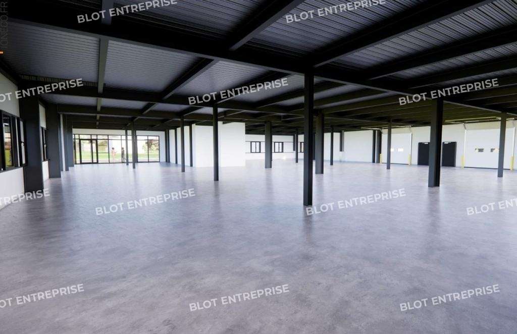 A vendre à louer locaux 443m² zone de Brais  