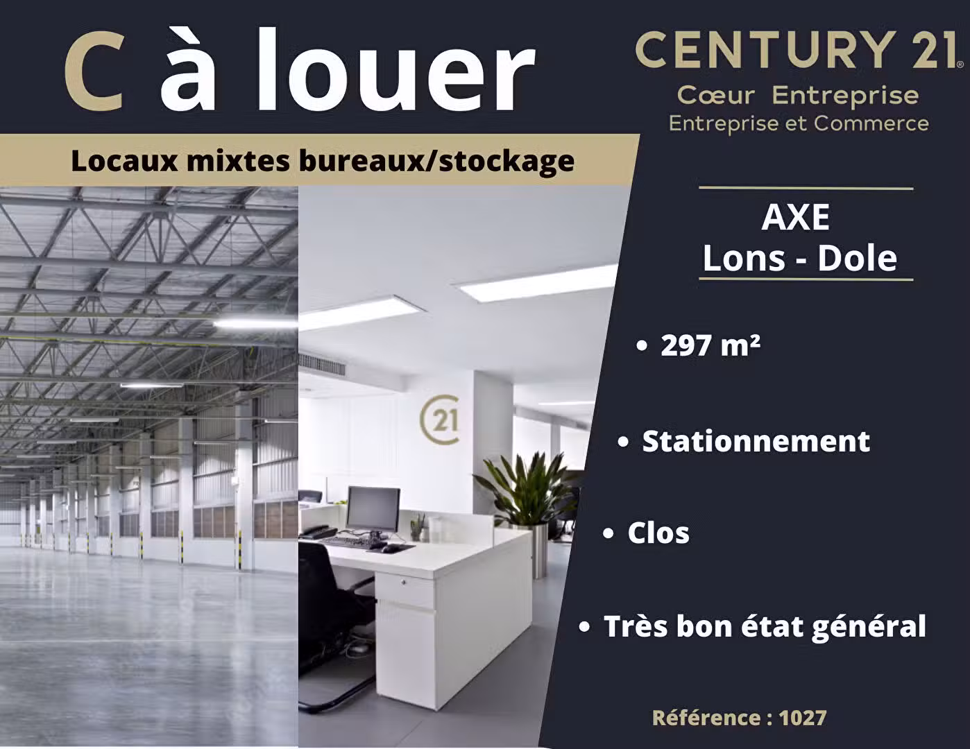 A louer local d'activité à Lons Le Saunier/Dole